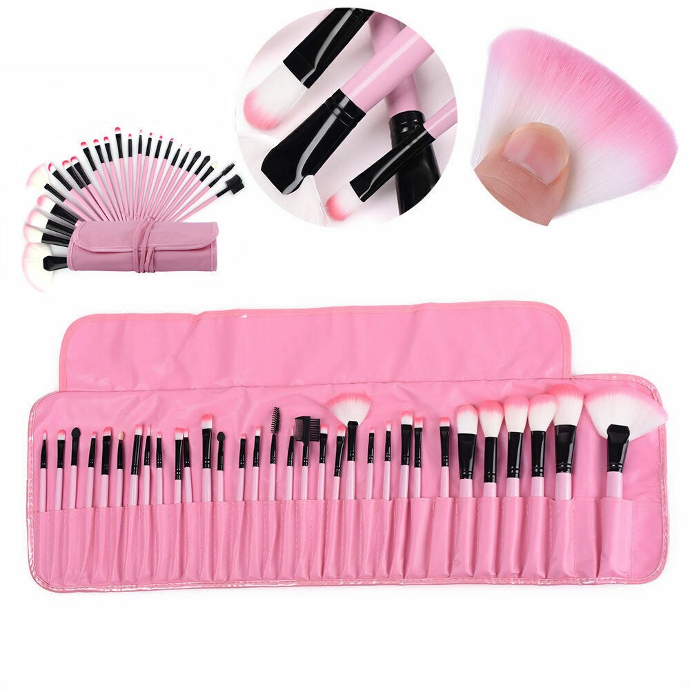 Kitcheniva 32 Pcs Pro Makeup Brush Set With Pouch