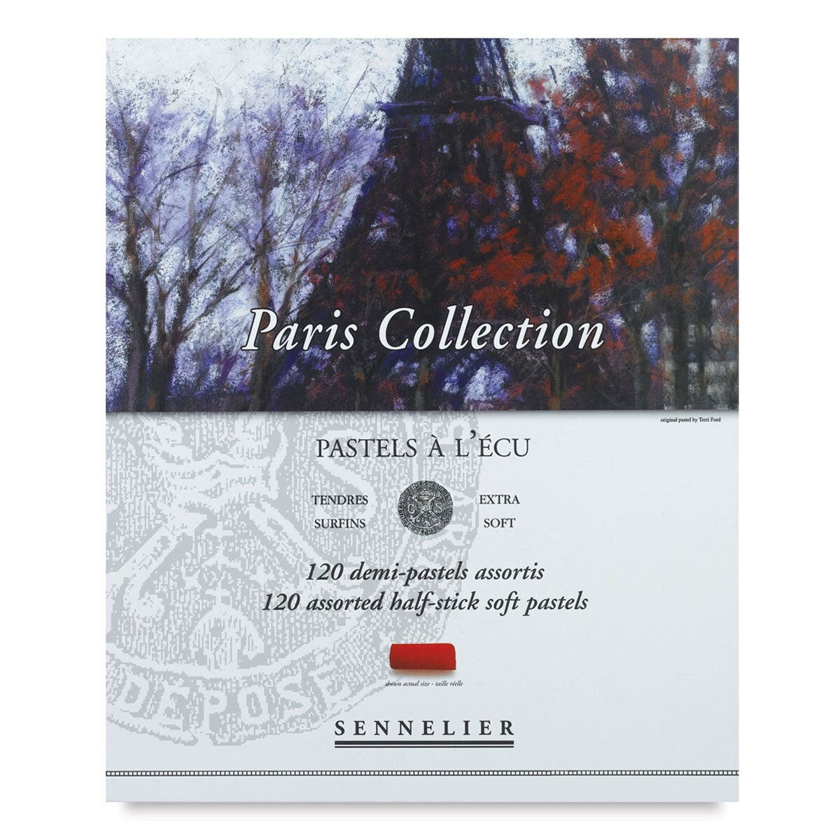 Sennelier Soft Pastels - Set of 120, Paris Colors, Half Sticks