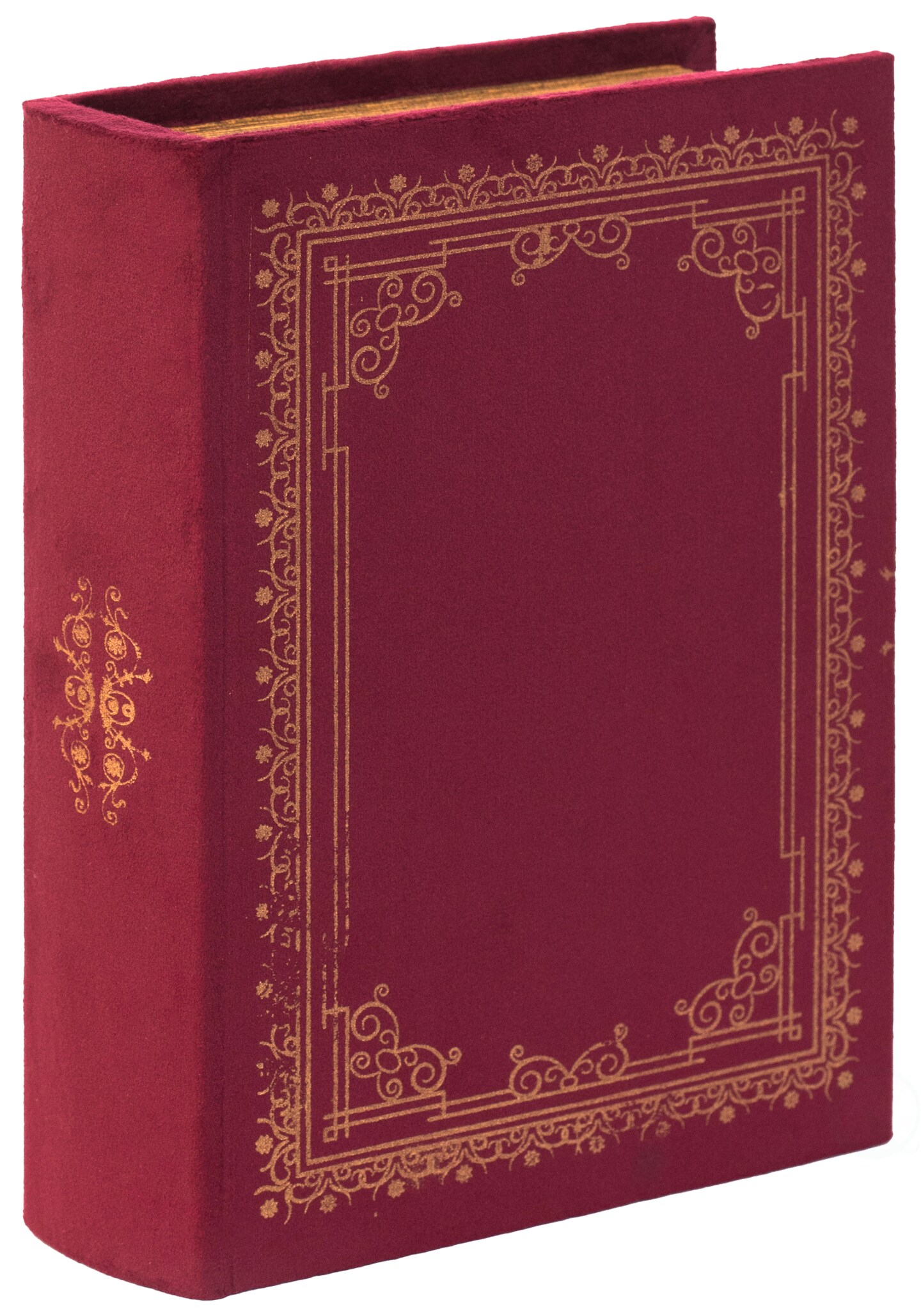 Decorative Vintage Book Shaped Trinket Storage Box