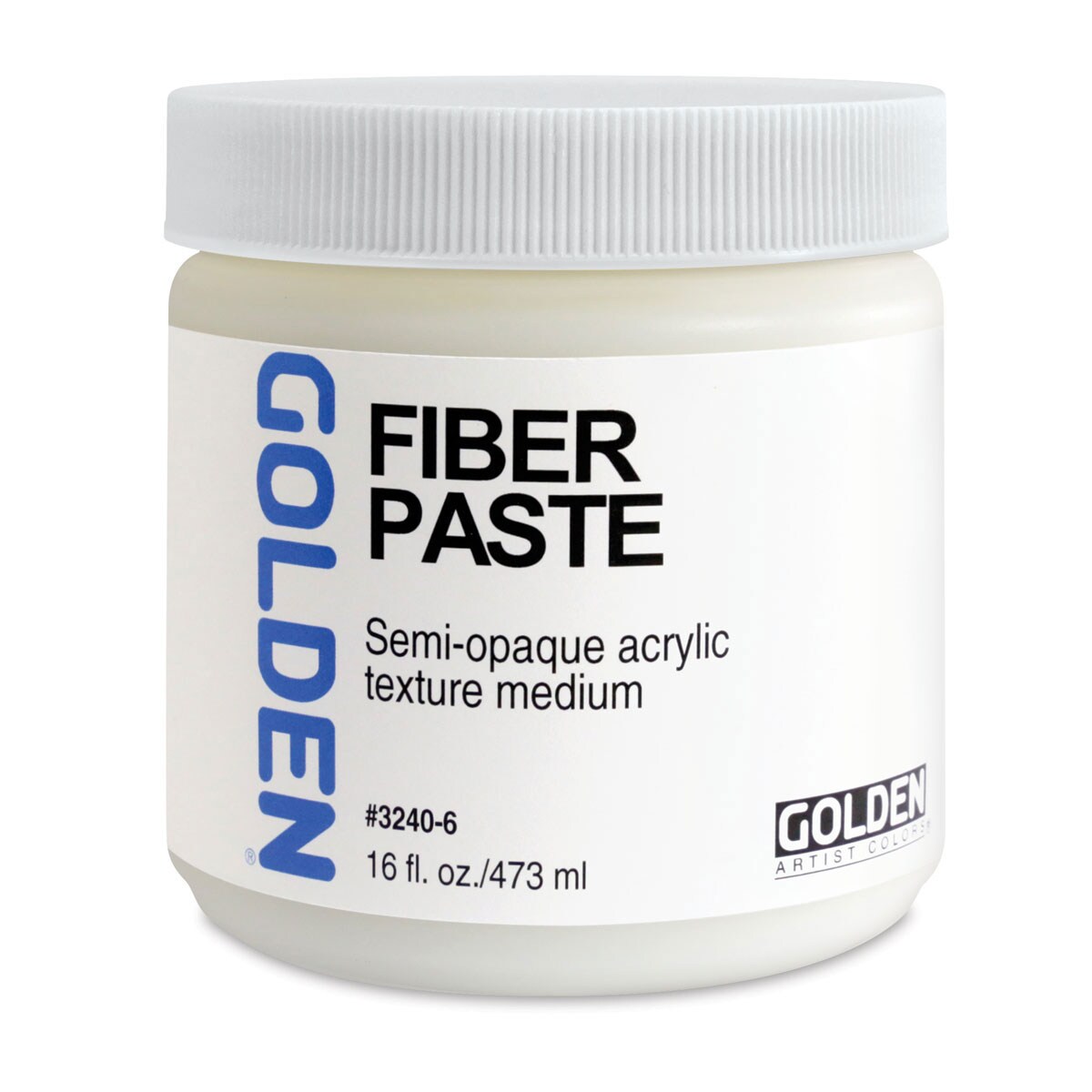 Golden Molding Paste Medium - Fiber, 16 oz jar | Michaels