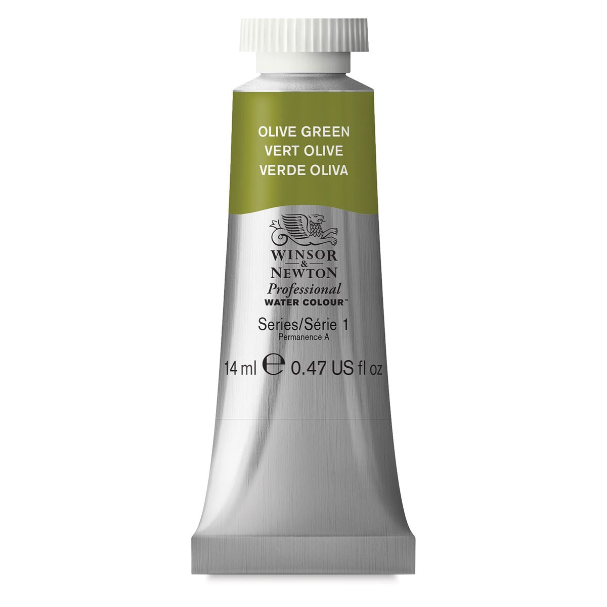 Winsor & Newton Professional Watercolor - Olive Green, 14 ml Tube
