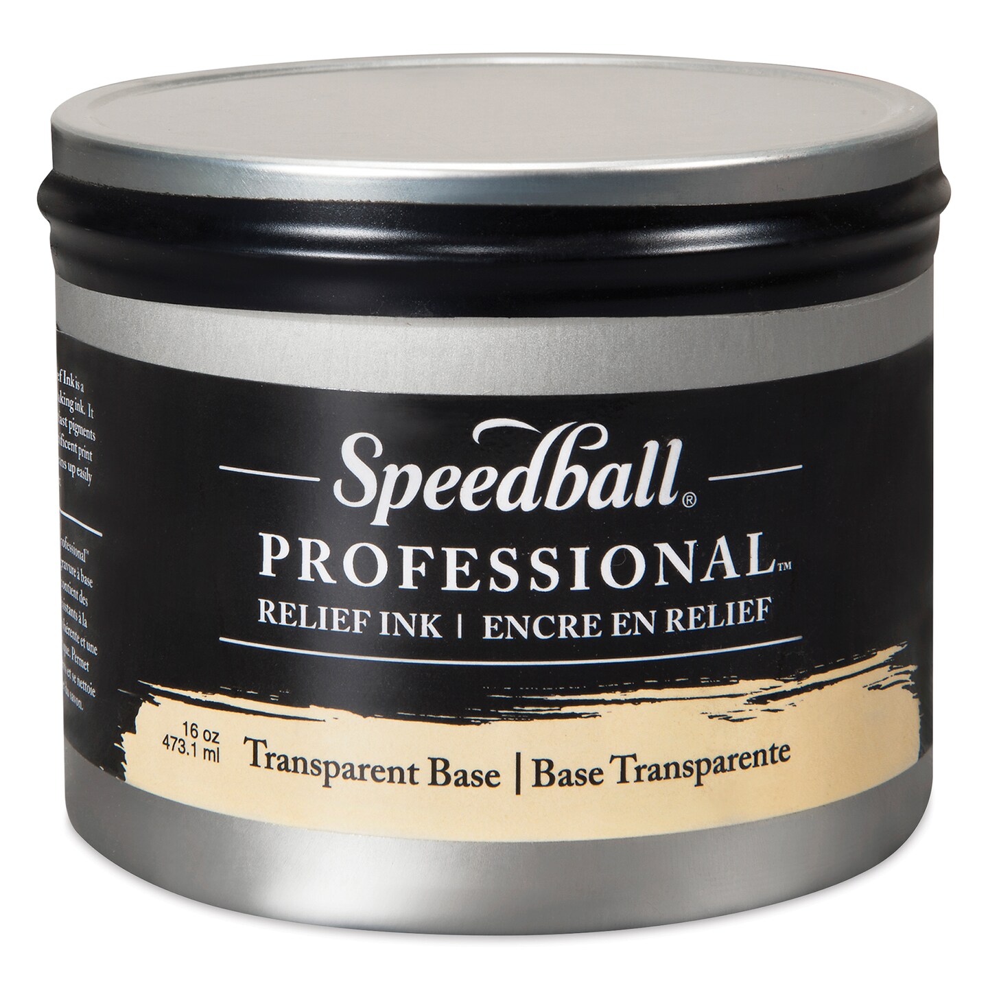 Speedball Professional Relief Ink - Transparent Base, 16 oz