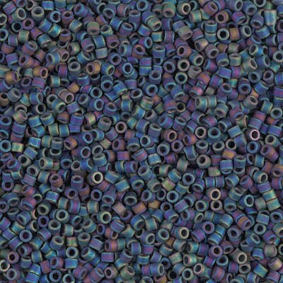 Miyuki Delica Bead 11/0 - DB0871 - Matte Black AB | Michaels