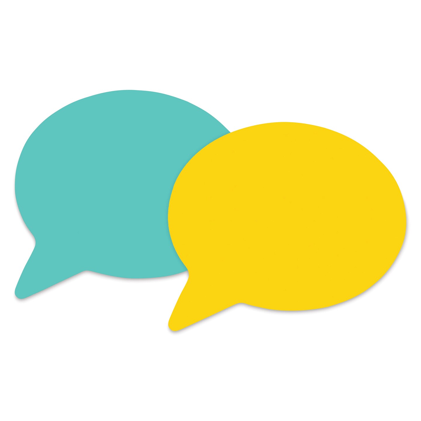 Post-it Note Shapes - Speech Bubble, Pkg of 2, 3&#x22; x 3&#x22;
