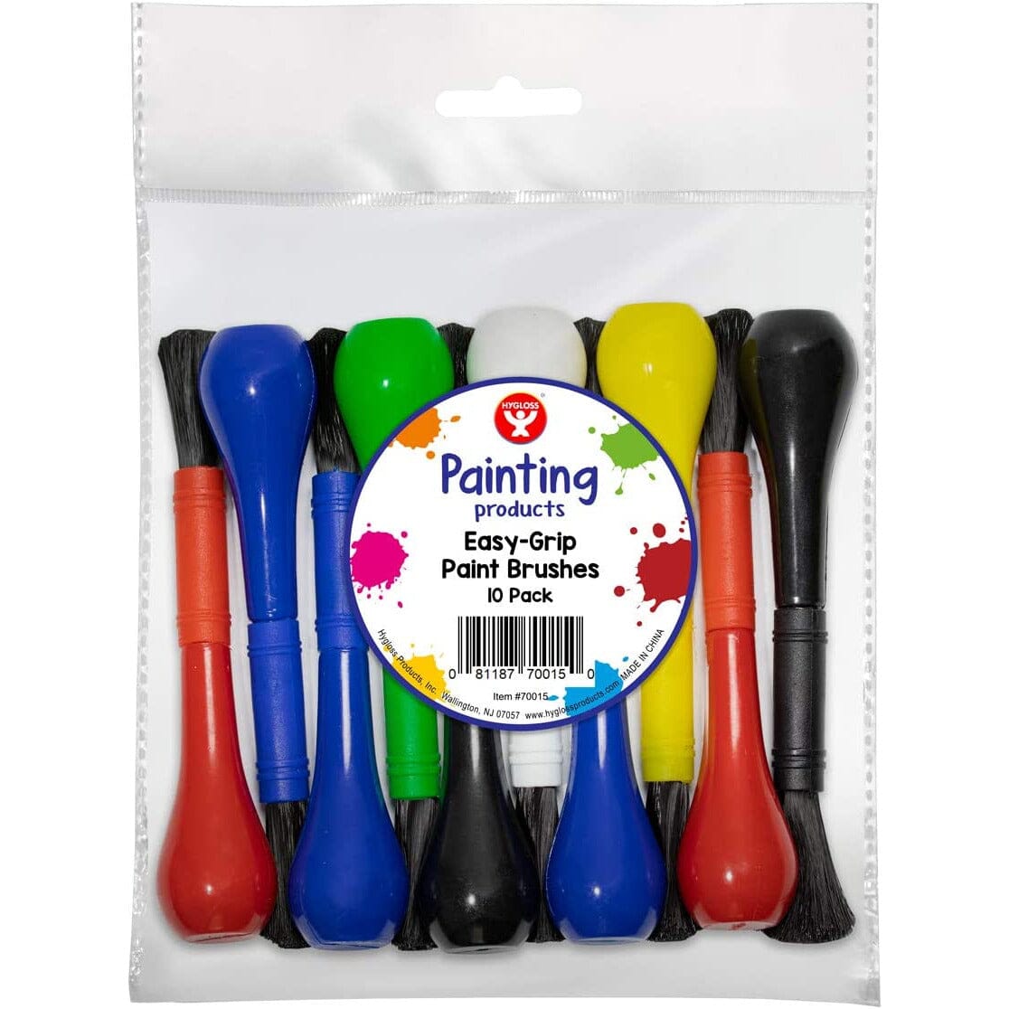 Paint Brushes (Stubby Grip 10 Pack) Michaels