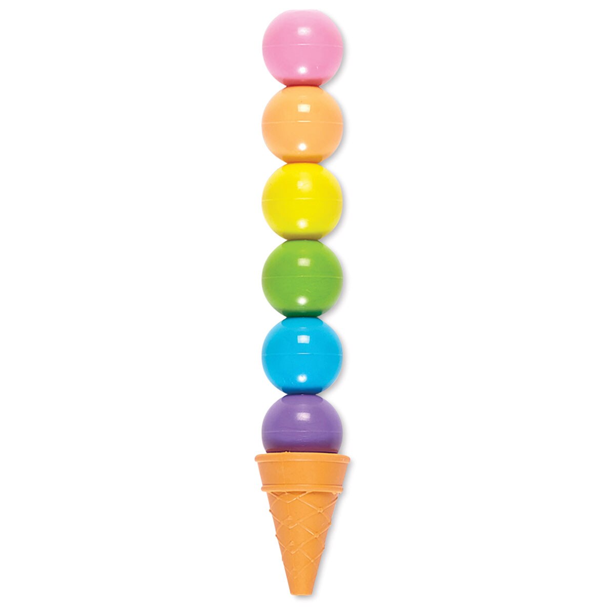 Ooly Rainbow Scoops Stacking Erasable Crayons