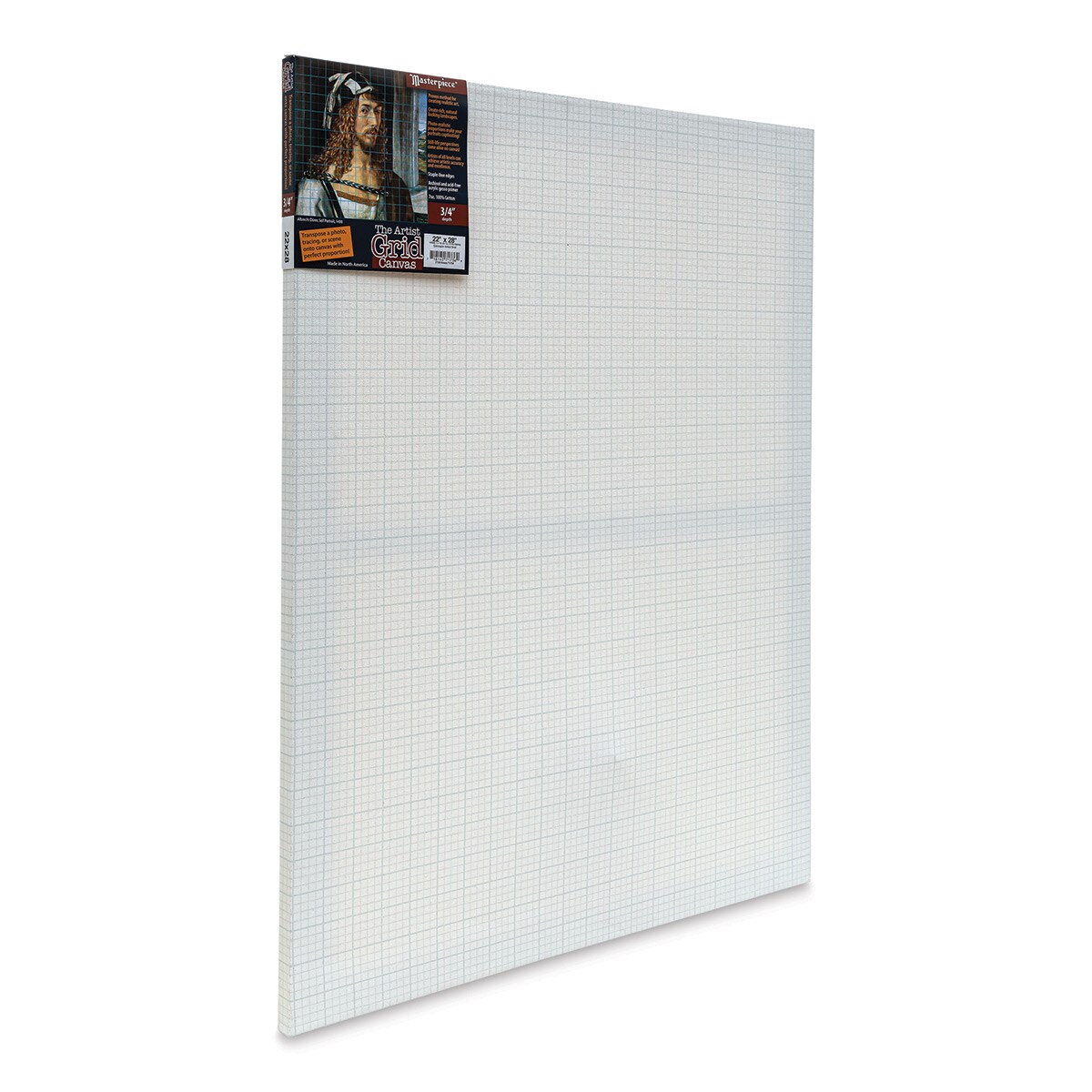 The Artist Grid 3/4&#x22; Profile Cotton Canvas - 22&#x22; x 28&#x22;