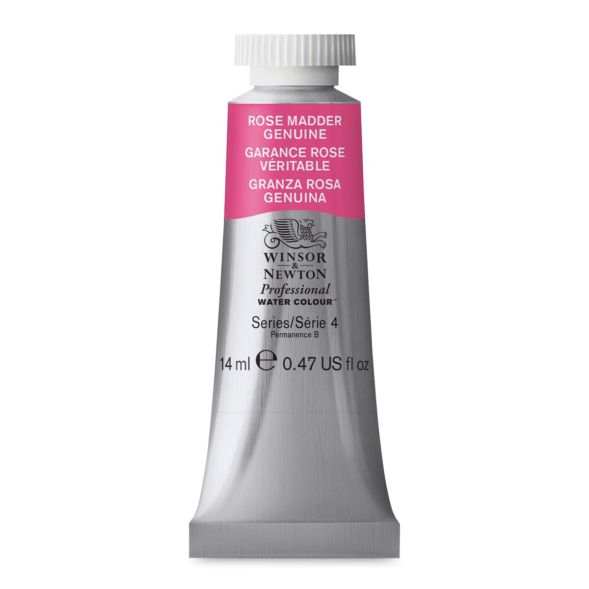 Winsor &#x26; Newton Professional Watercolor - Rose Madder Genuine, 14 ml tube