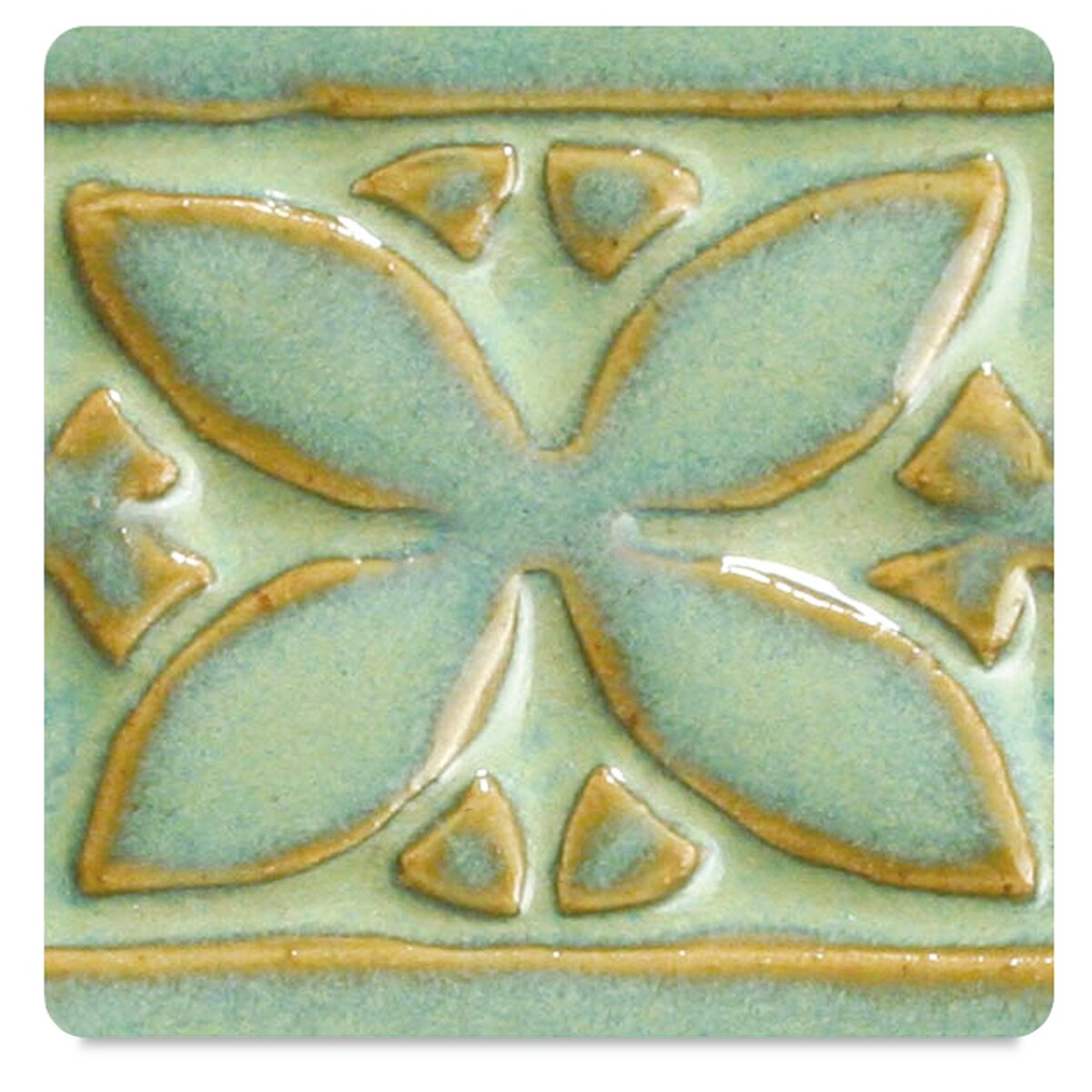 Amaco Potter&#x27;s Choice Glaze - Gallon, Textured Turquoise