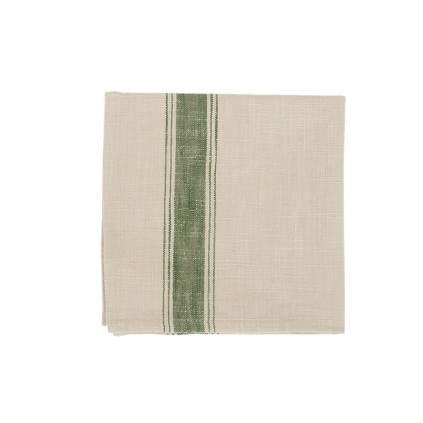 Easter Bunny Feed Sack Woven Cotton Single Cloth Napkin