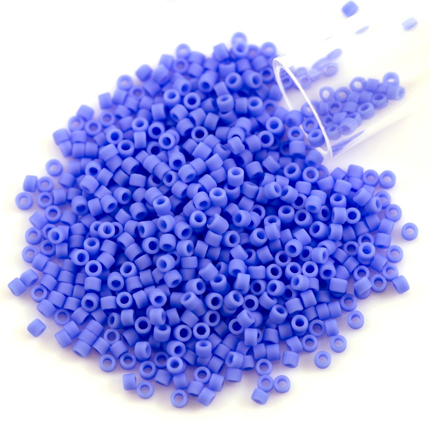 miyuki-delica-seed-bead-11-0-matte-cornflower-blue-opaque-miyuki-beads-michaels