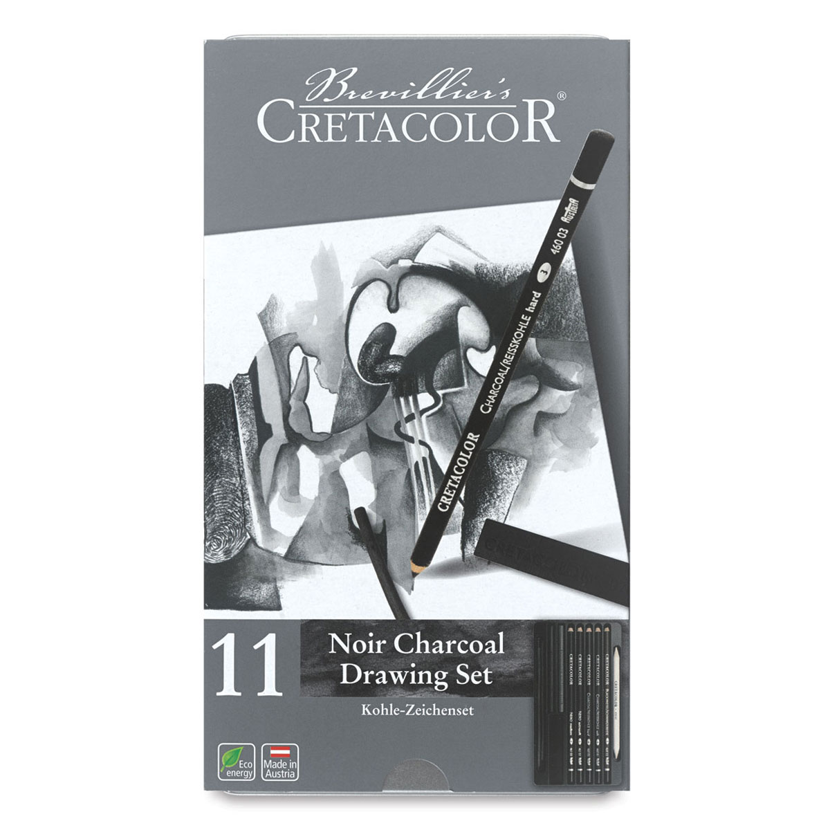 Cretacolor Noir Charcoal Drawing Set