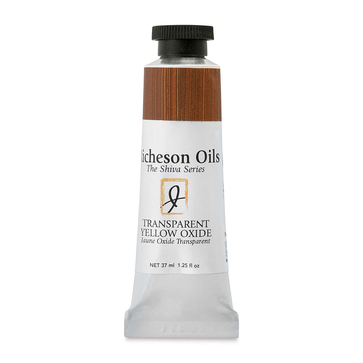 Shiva Signature Artist Oil Color - Transparent Yellow Oxide, 1.25 oz Tube
