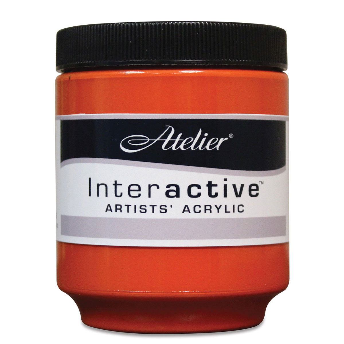 Chroma Atelier Interactive Artists' Acrylics - Vermilion, 250 ml jar