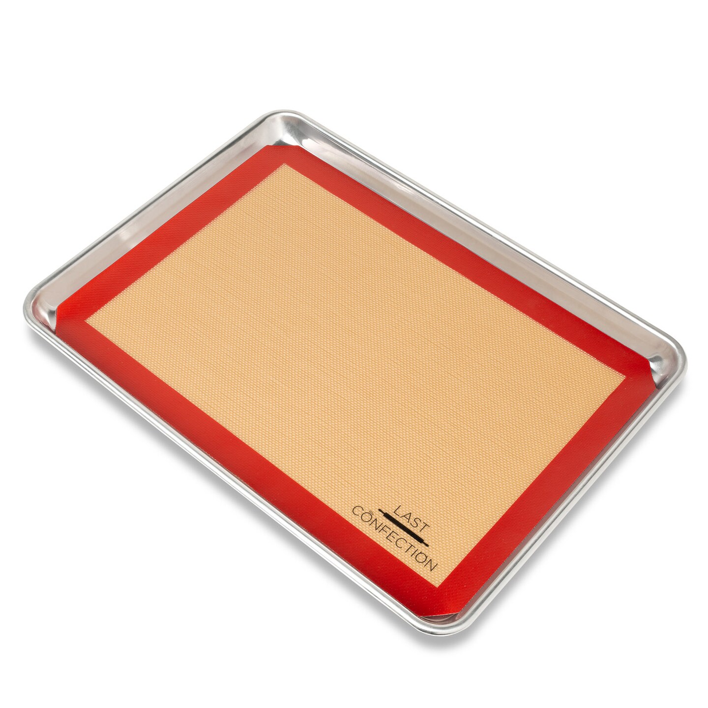 Last Confection Silicone Baking Mat - Non-Stick Professional Food Safe Tray Pan Liners