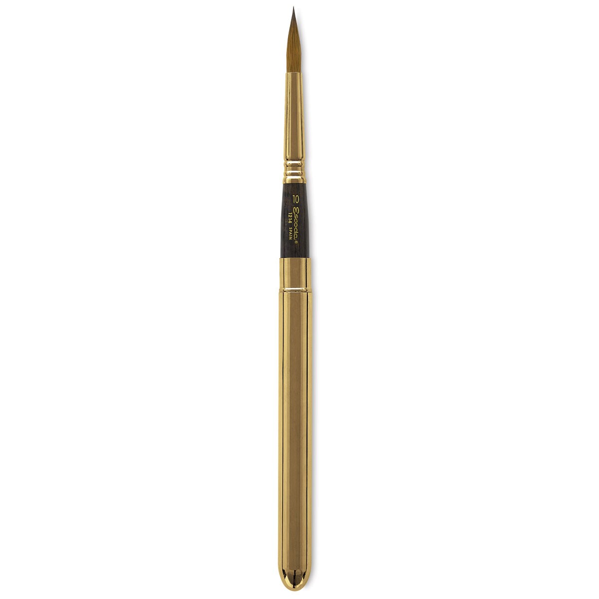 Escoda Reserva Kolinsky-Tajmyr Sable Brush - Pocket Round, Short Handle, Size 10
