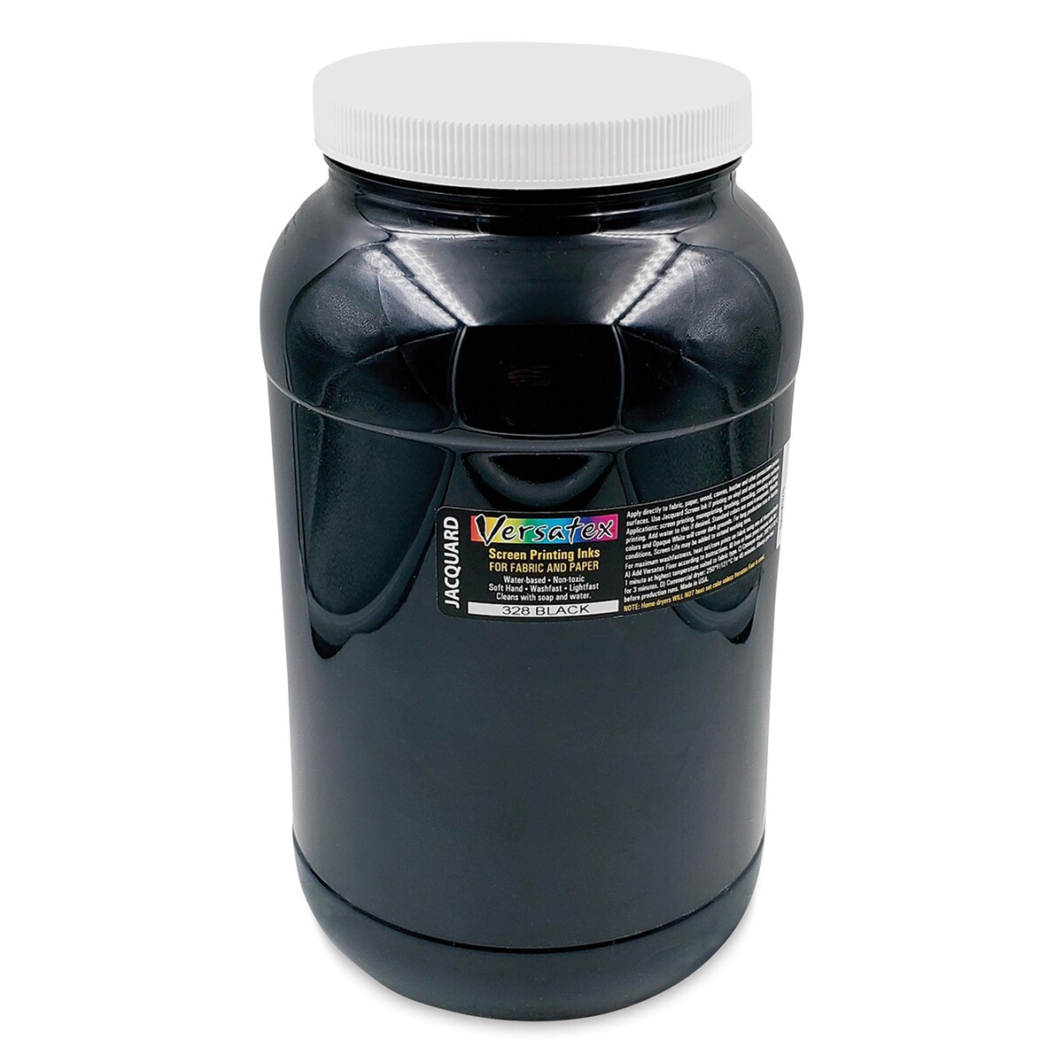 Jacquard Versatex Screen Printing Ink Black, 128 oz jar Michaels