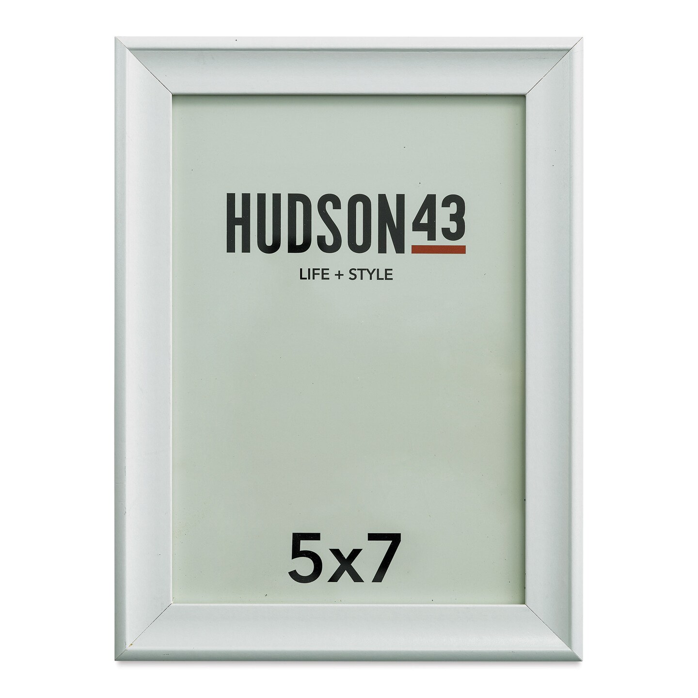 Hudson 43 Traditional Frames - White, 5&#x22; x 7&#x22;, Easel Back