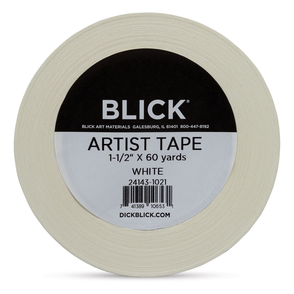 1/4 x 60 yd. White Artist Tape