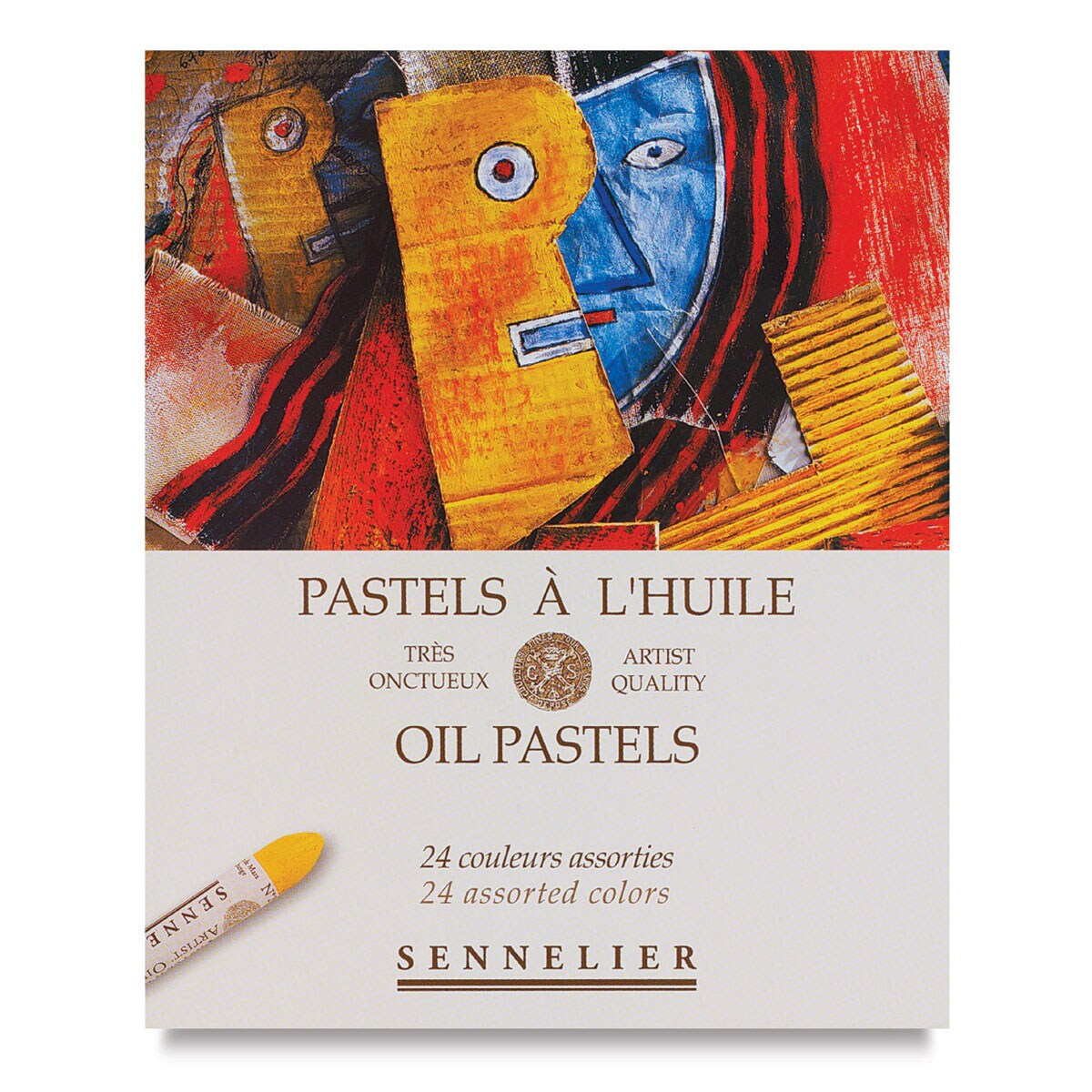Sennelier Oil Pastel Set - Assorted Colors, Set of 24