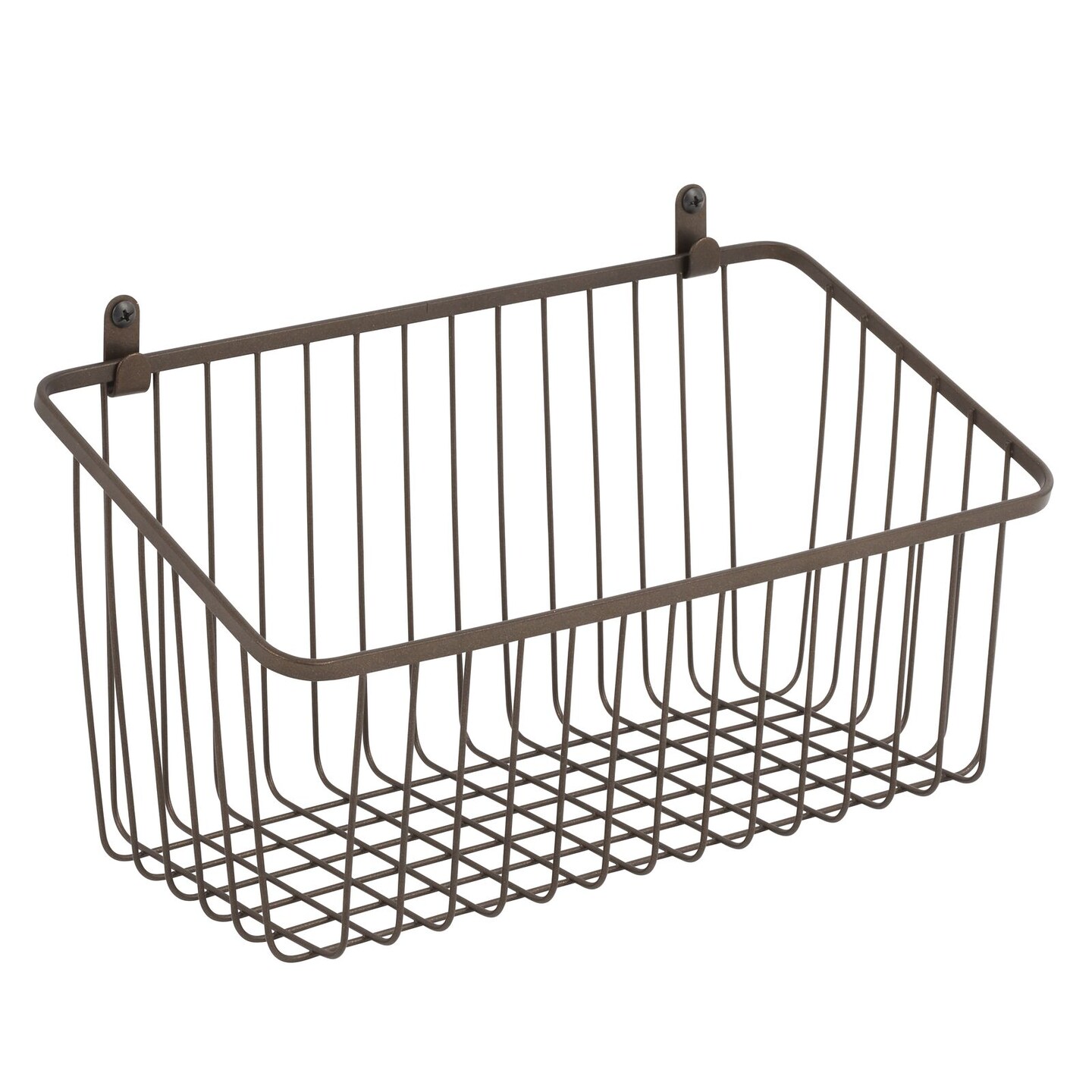 mDesign Metal Wall Mount Hanging Basket for Home Storage Michaels