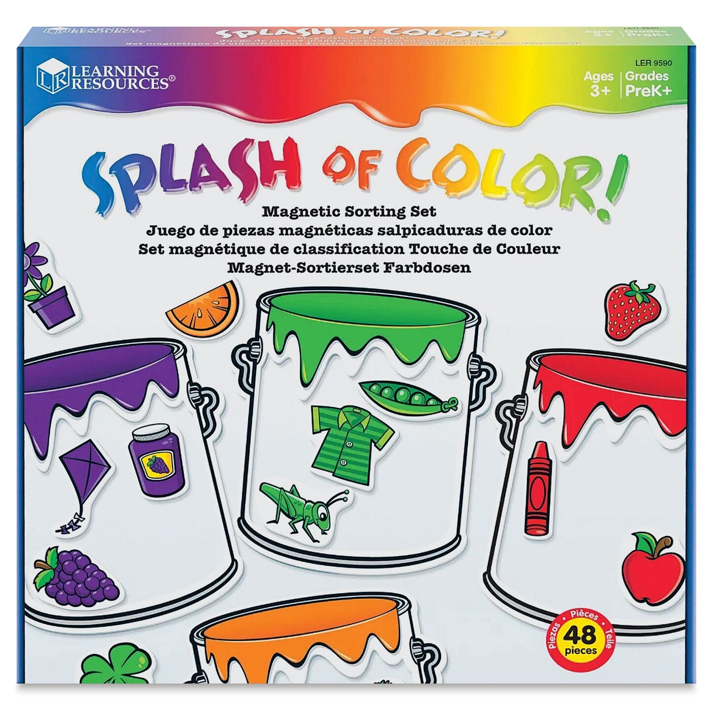 Learning Resources Splash of Color Magnetic Sorting Set