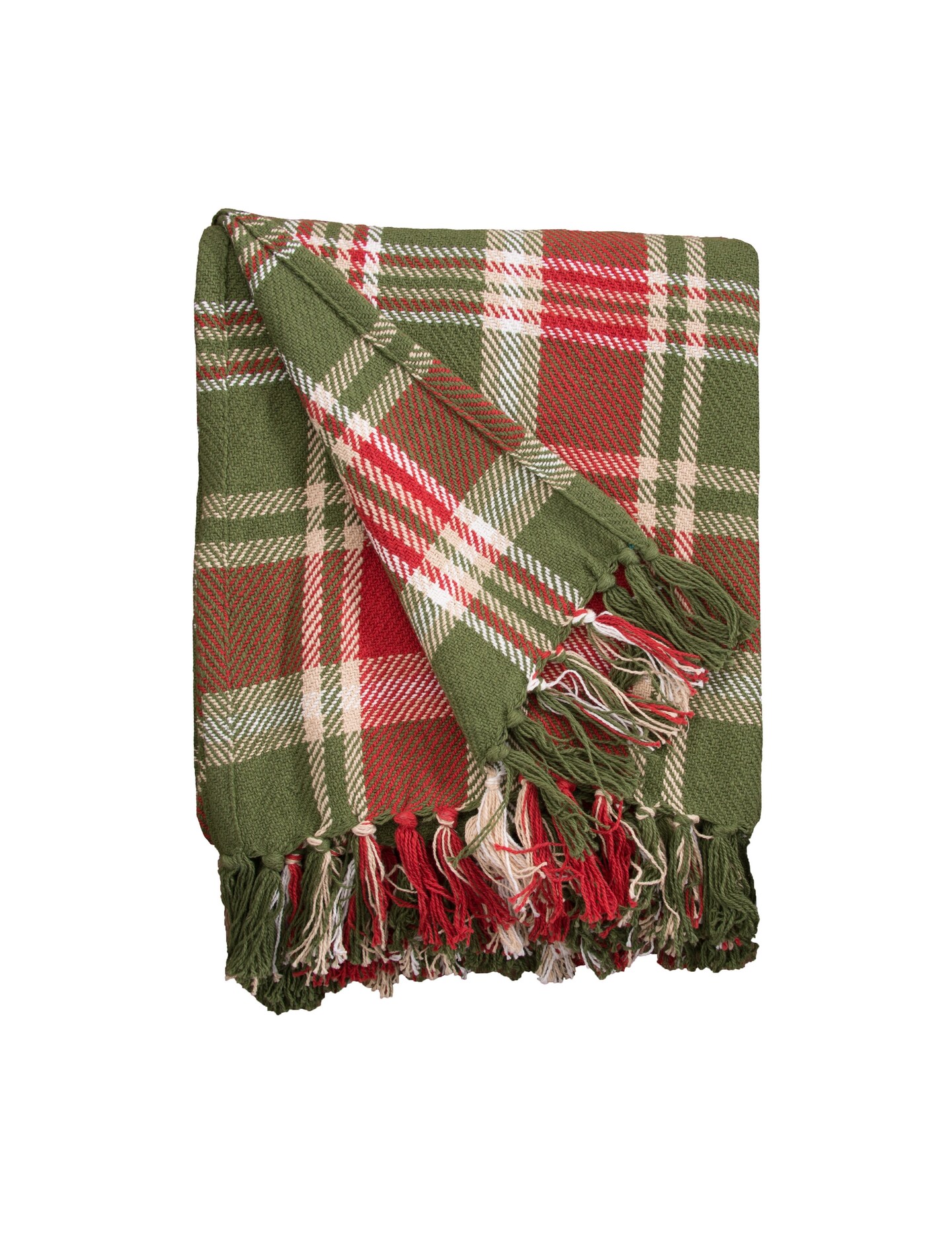 Red Green Plaid 50 x 60 Throw Blanket Michaels