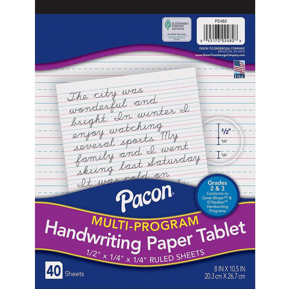 Handwriting Paper (Pads) Michaels