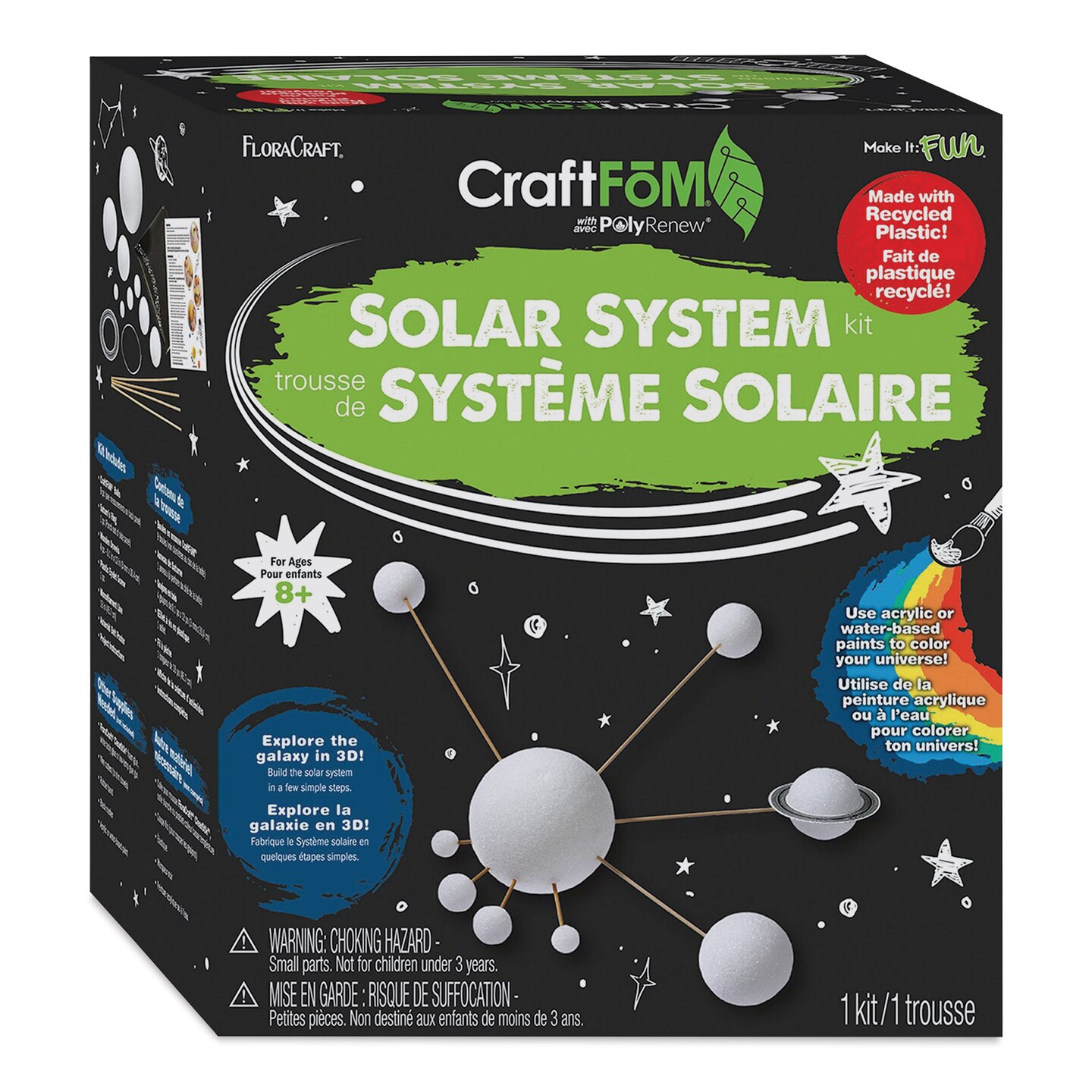 FloraCraft CraftFoM Solar System Kit - Hanging 3D Model