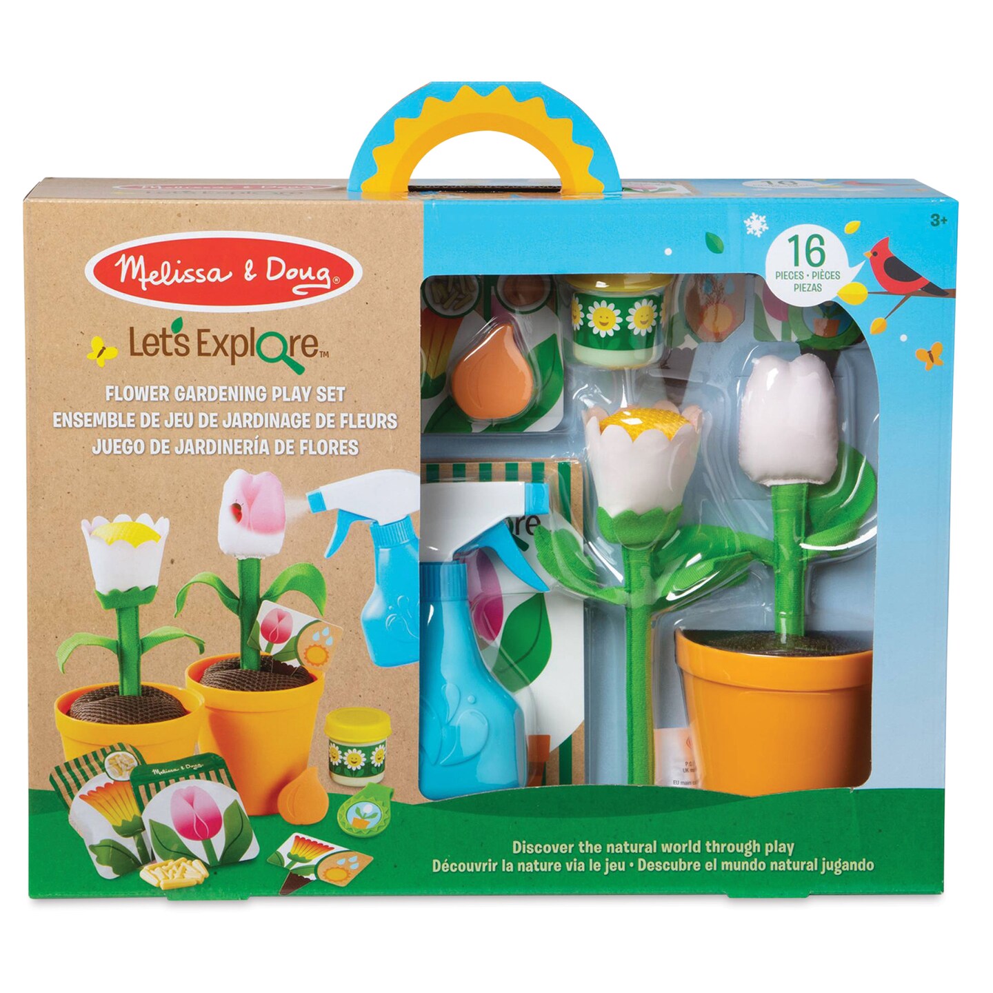 Melissa & Doug Let's Explore Flower Gardening Play Set