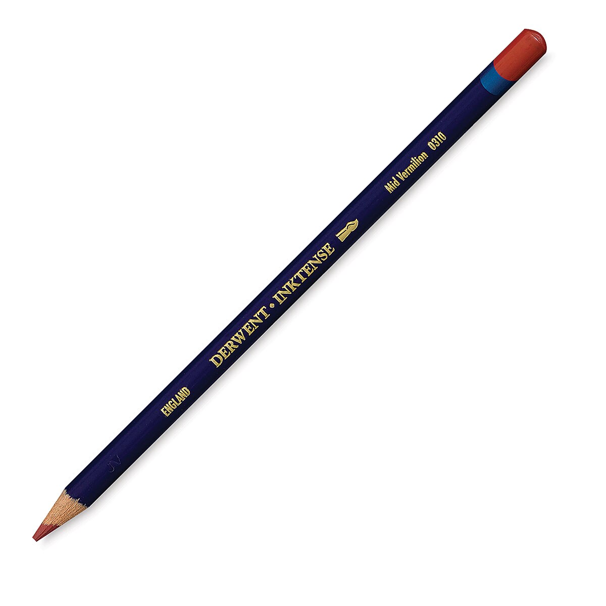 Derwent Inktense Pencil - Mid Vermilion