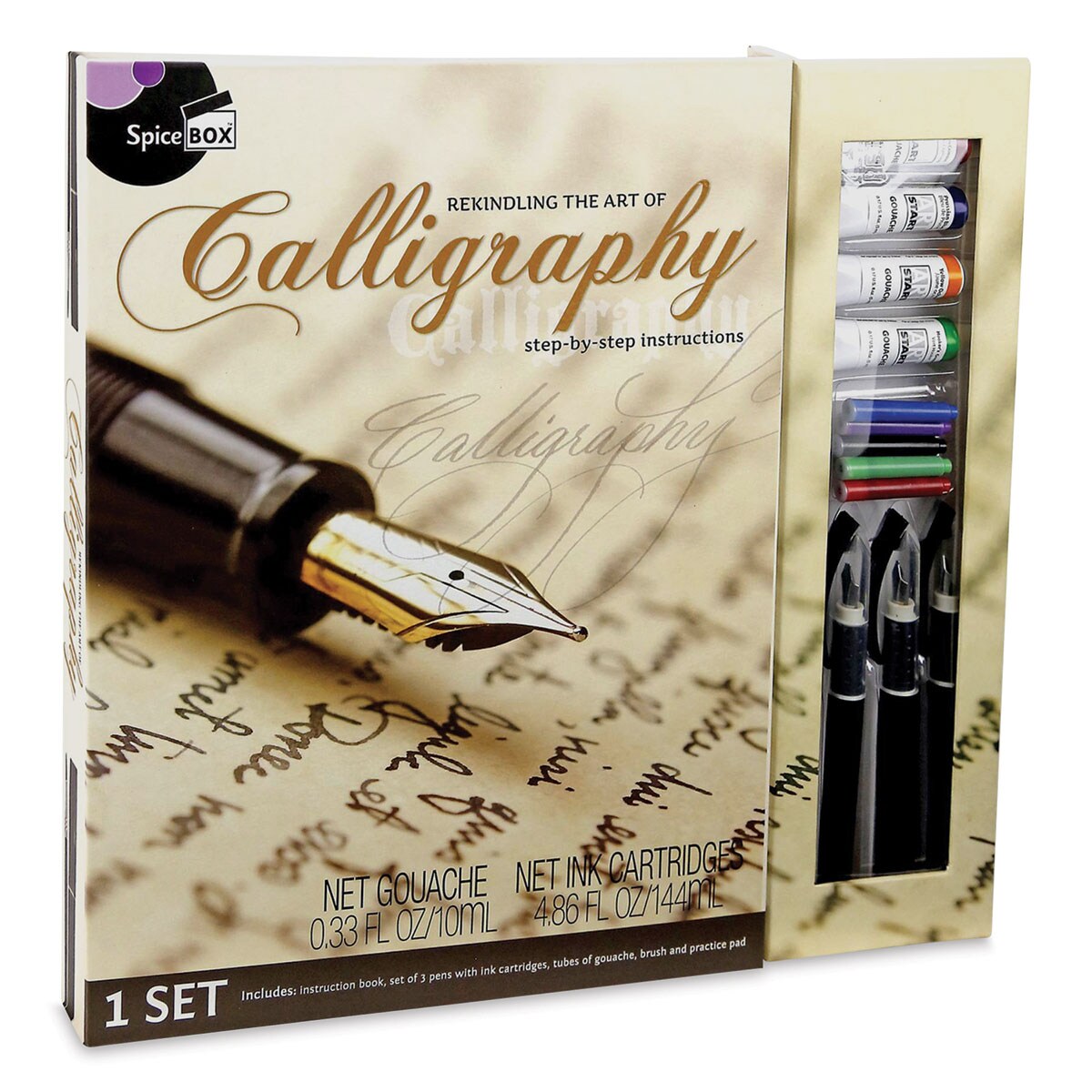 SpiceBox Master Class Rekindling the Art of Calligraphy Kit