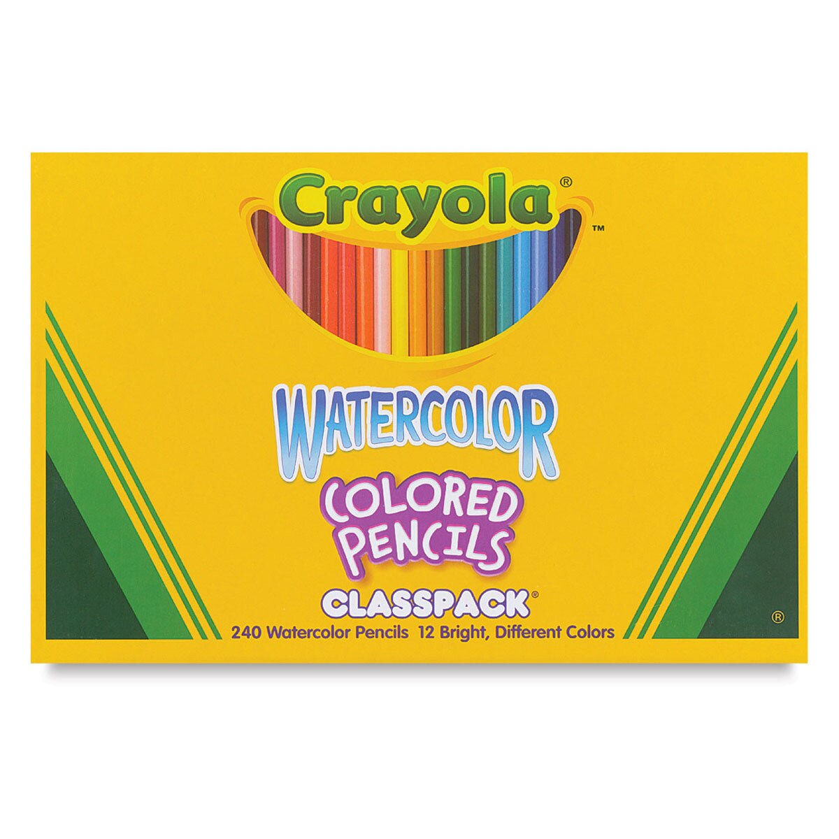 Crayola Watercolor Pencils - Assorted Colors, Classpack of 240
