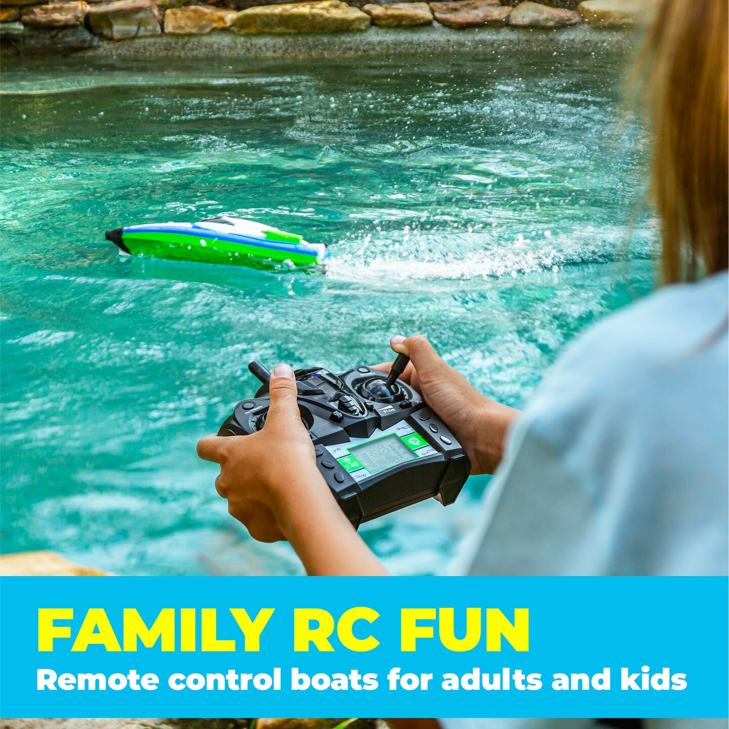 Force1 Velocity X H102 LED RC Boat