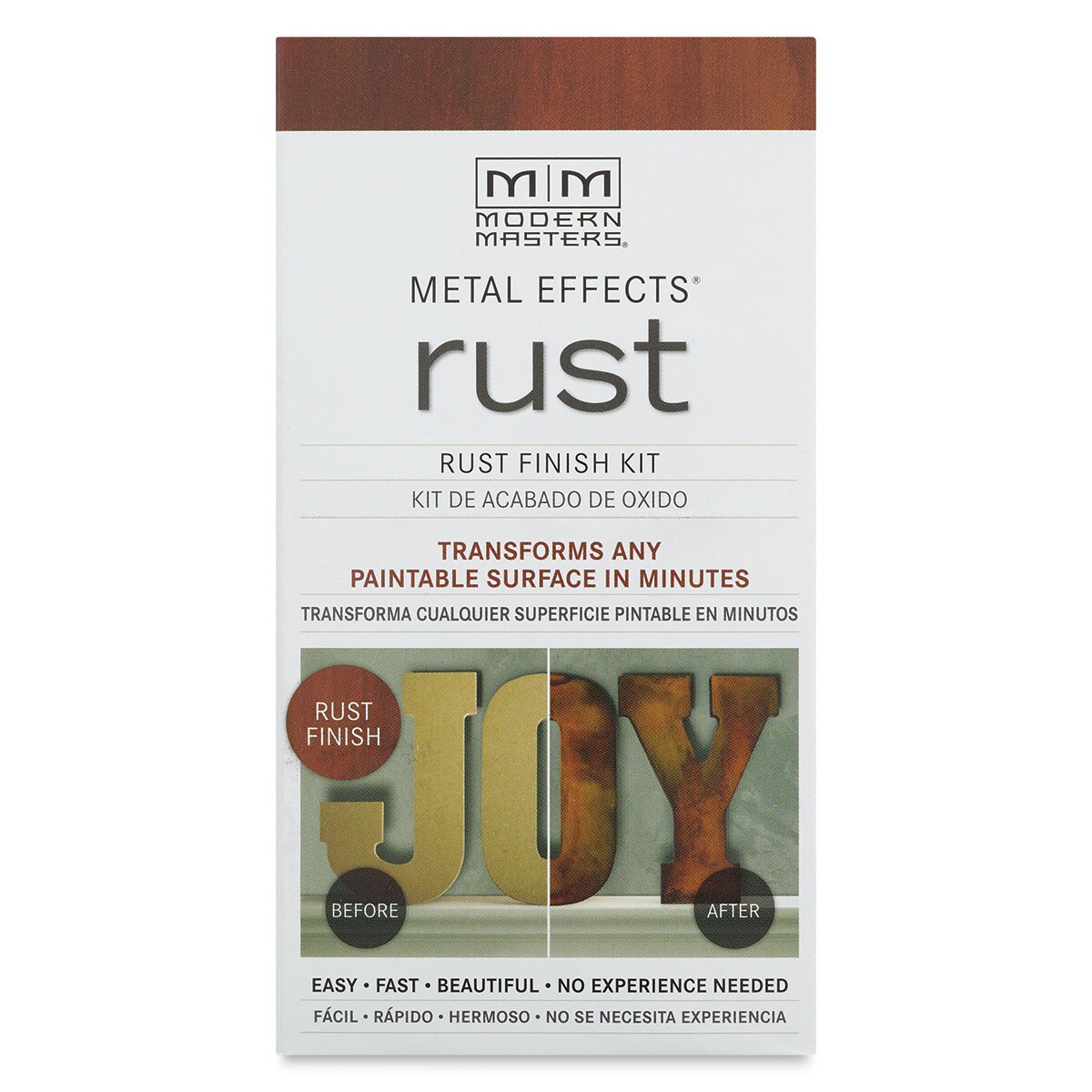Metal Effects Rust Finish Kit