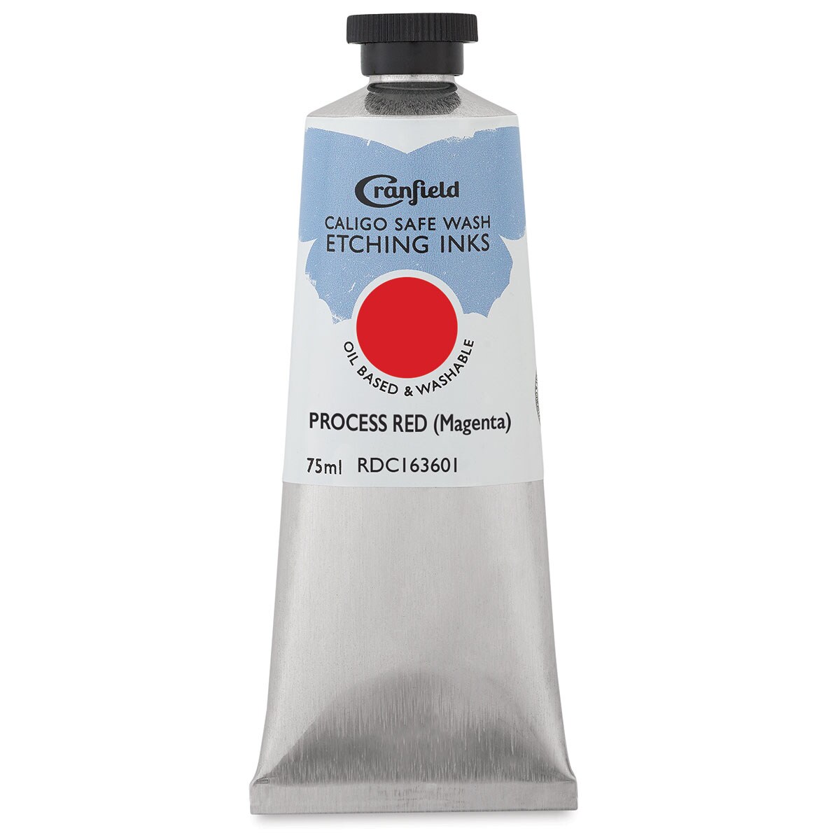 Cranfield Caligo Safe Wash Etching Ink - Process Red (Magenta), 75 ml Tube