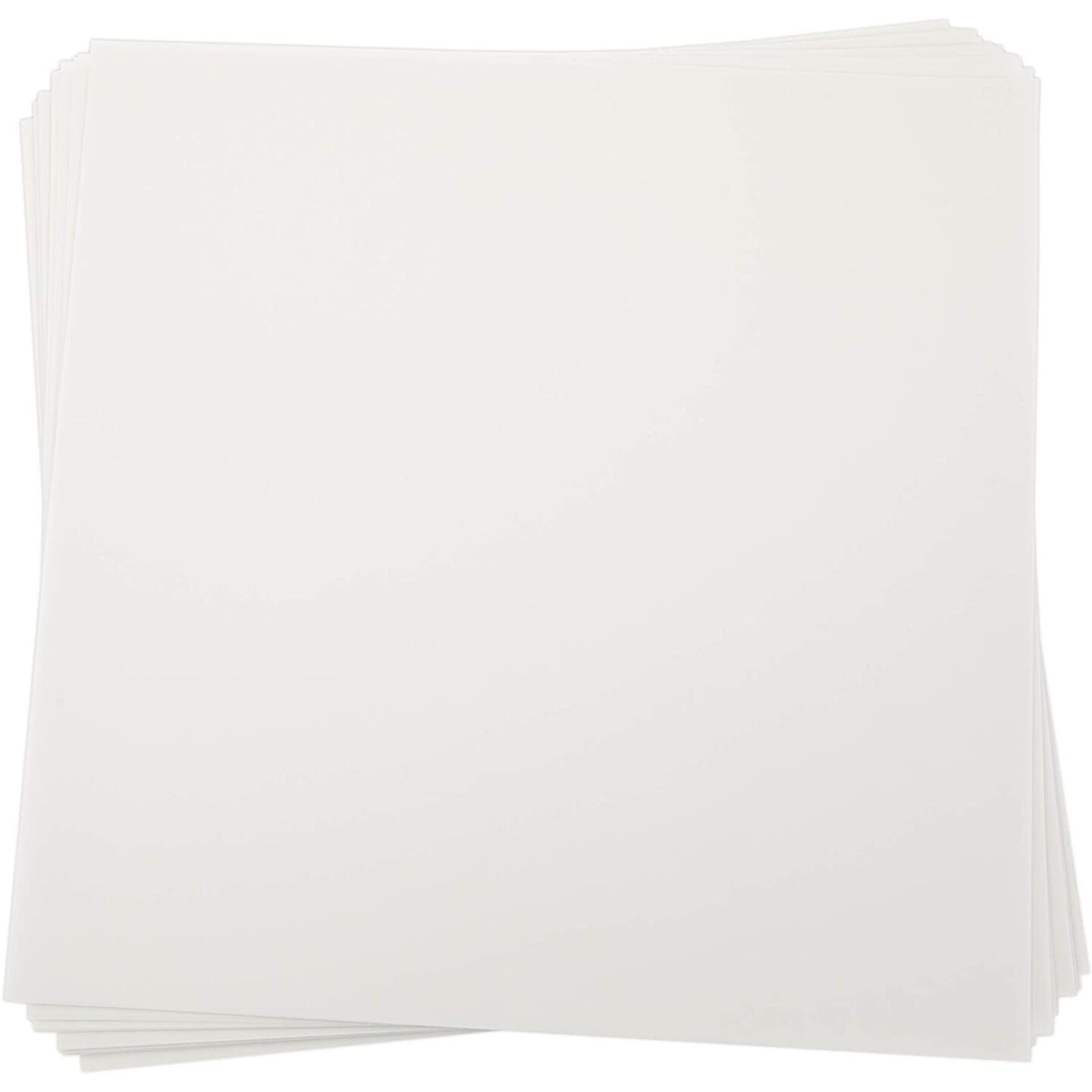 Vellum Paper for Invitations, Translucent Sheets (White, 12x12 in, 100 Sheets)