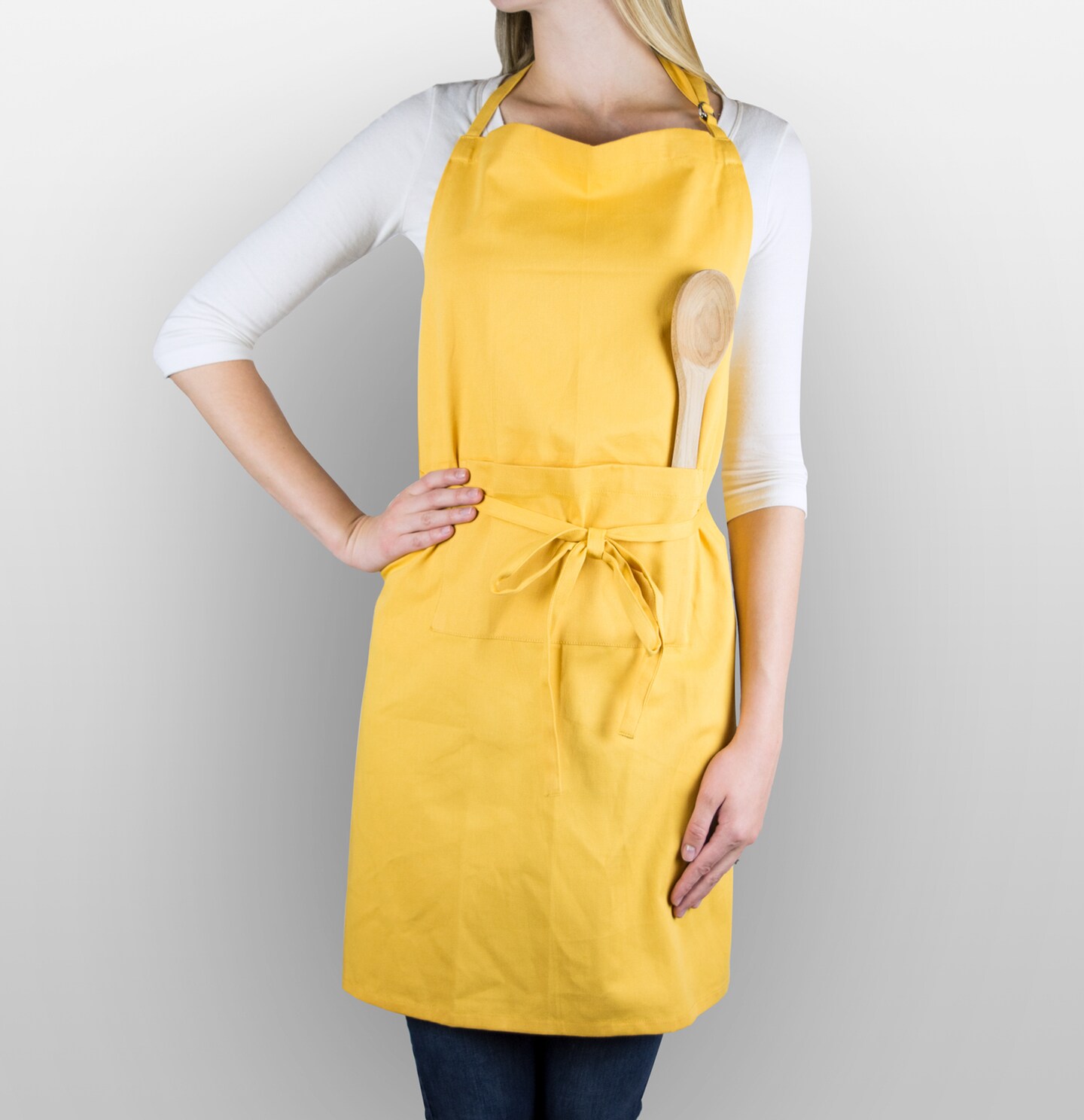 DII Mustard Chino Chef Apron Michaels
