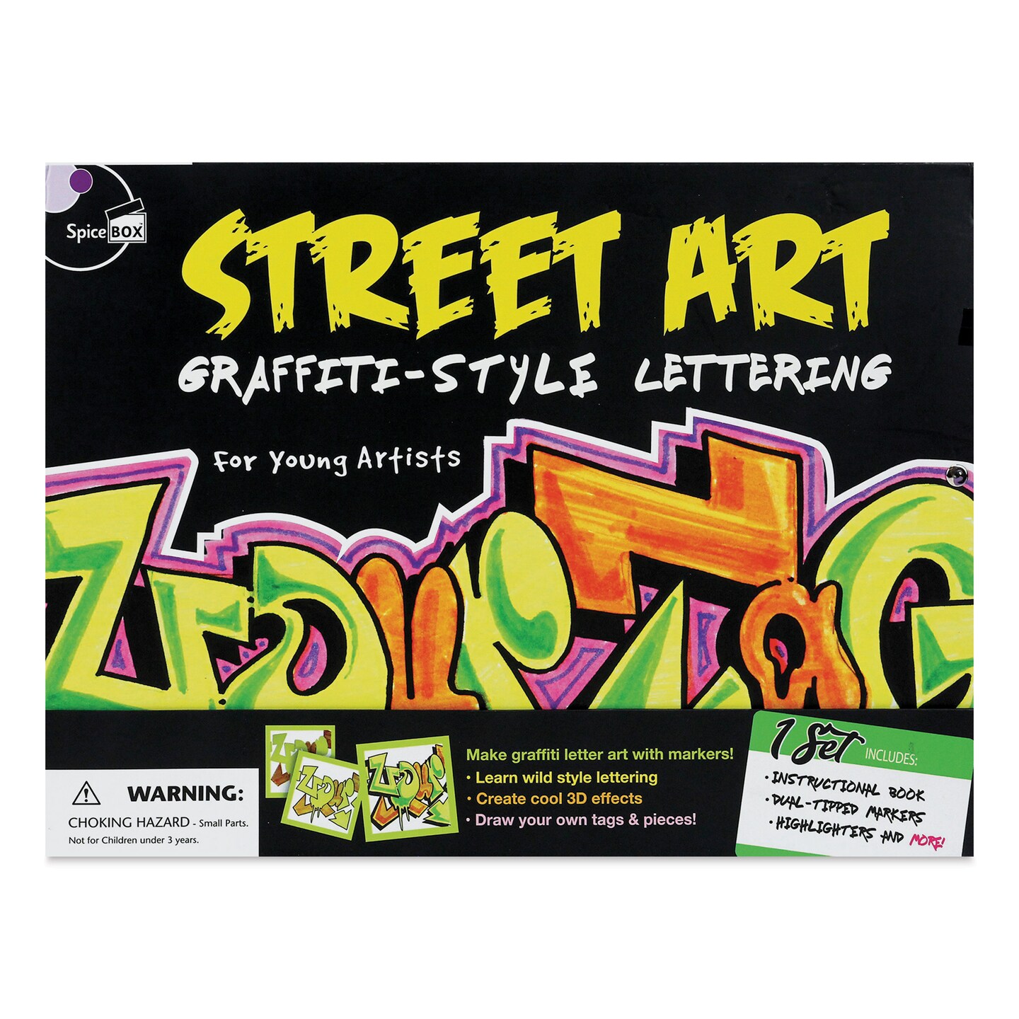 SpiceBox Street Art for Young Artists Kit