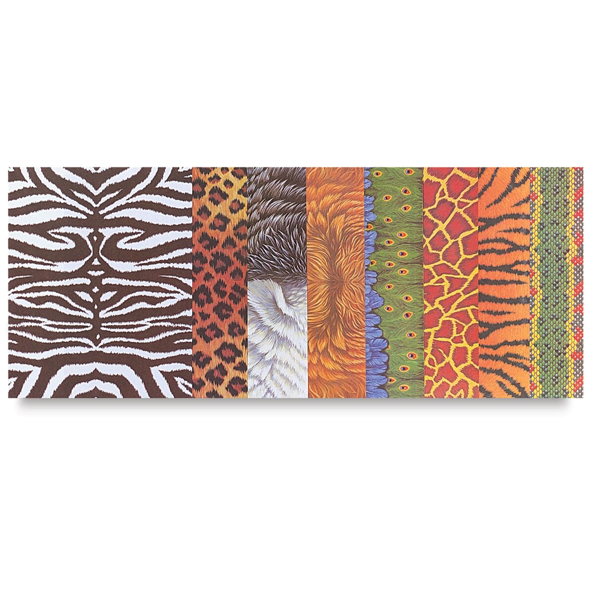 Roylco Decorative Papers - 8-1/2&#x22; x 11&#x22;, Animal, 40 Sheets
