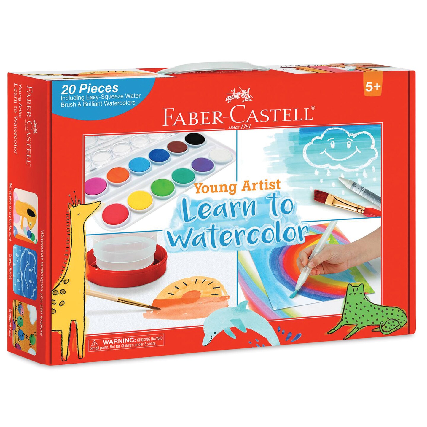 Faber-Castell Young Artist Learn to Watercolor Set