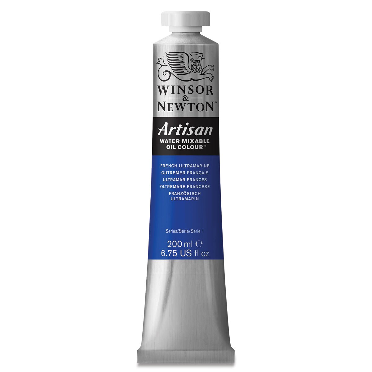 Winsor & Newton Artisan Water Mixable Oil Paint - French Ultramarine, 200 ml tube