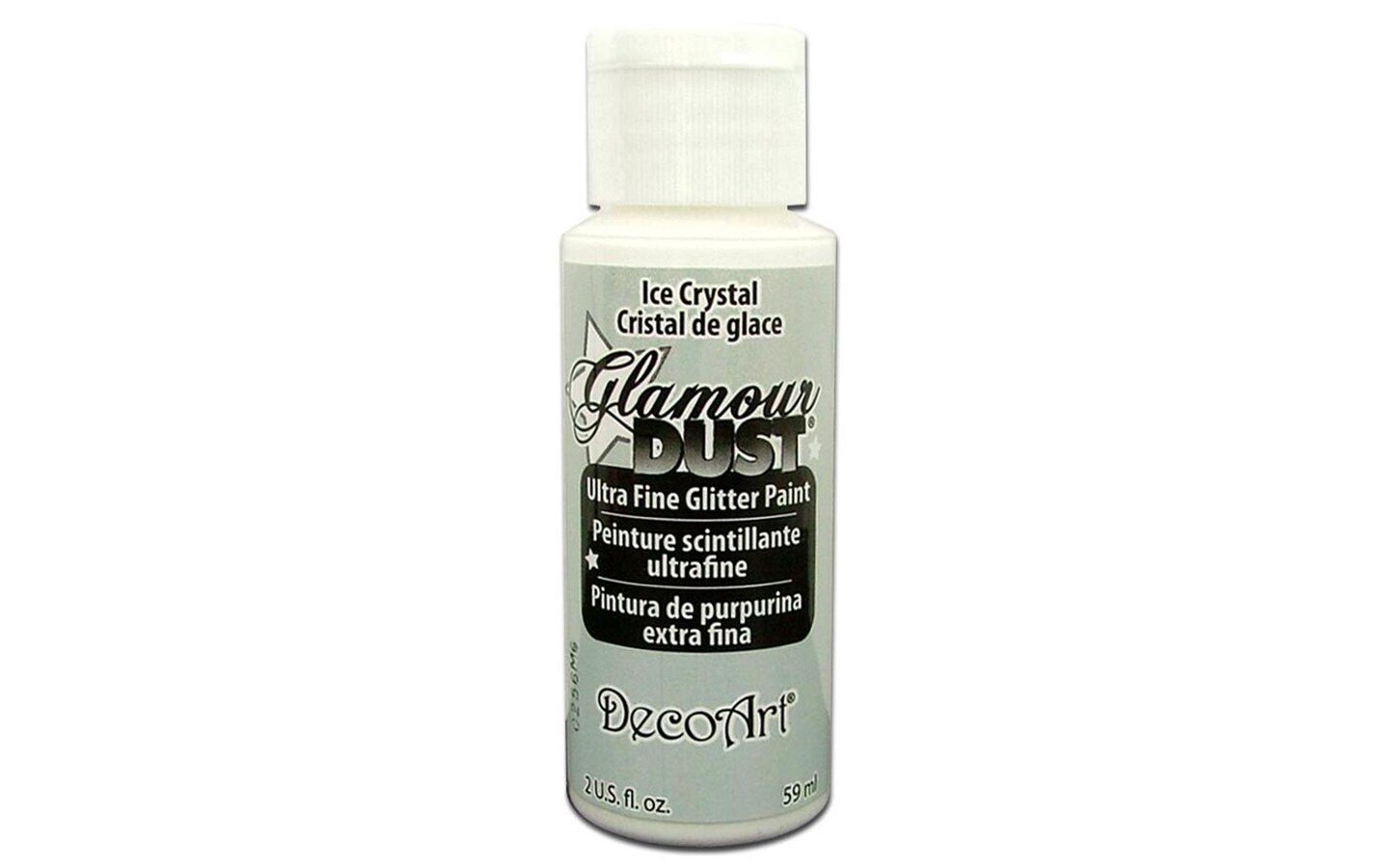 Decoart Glamour Dust 2oz Ice Crystal