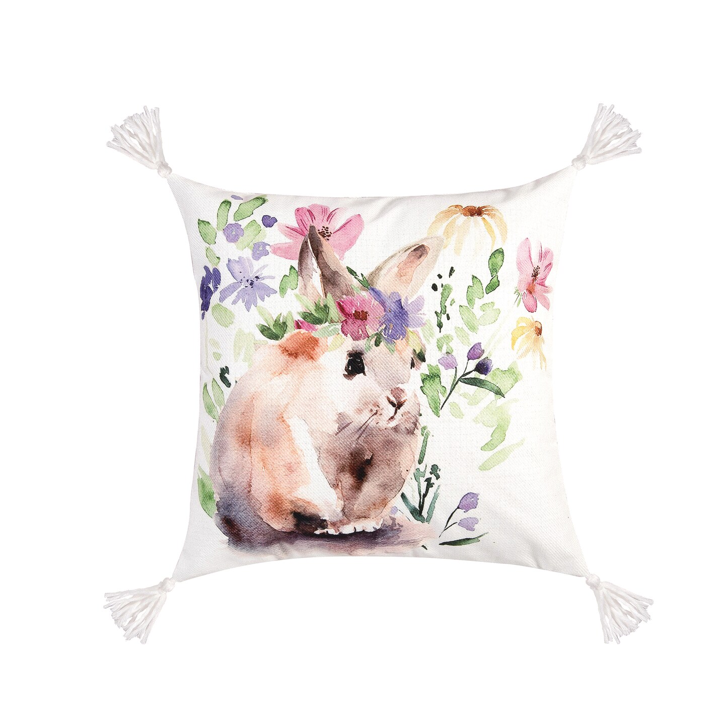 Springtime Florals Indoor Decorative Pillow