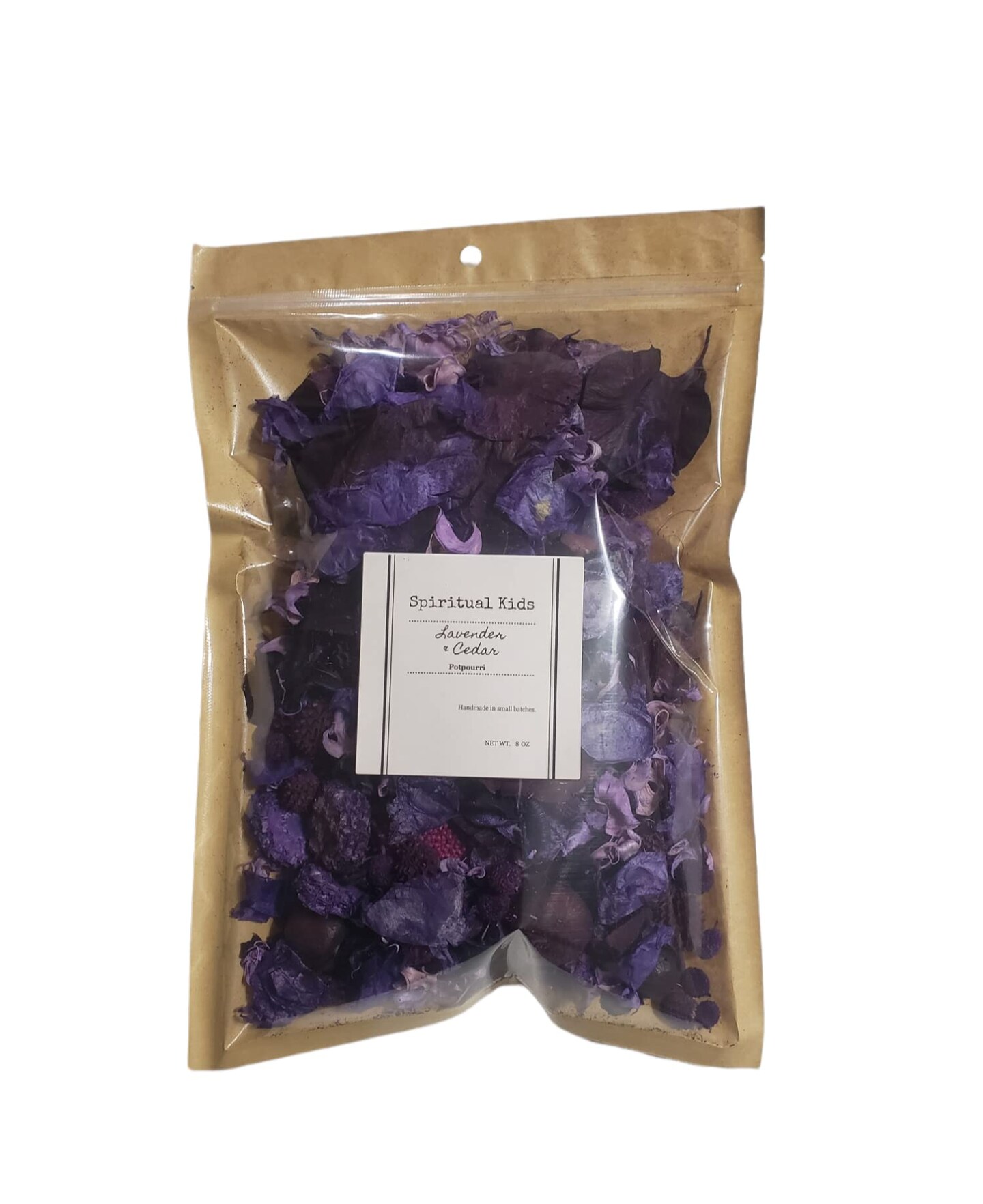Lavender &#x26; Cedar Potpourri 8oz Bag made with Fragrant/Essential Oils HandMade FREE SHIPPING| Wedding Favors | Floral Woodsy Potpourri |