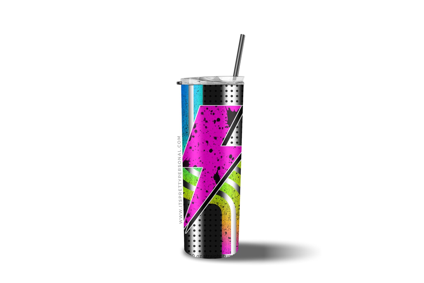 #83 CLEAR- 20oz Neon Bolt It- 9.4&#x22; x 8&#x22; Pattern Vinyl Wrap (IPP EXCLUSIVE!)