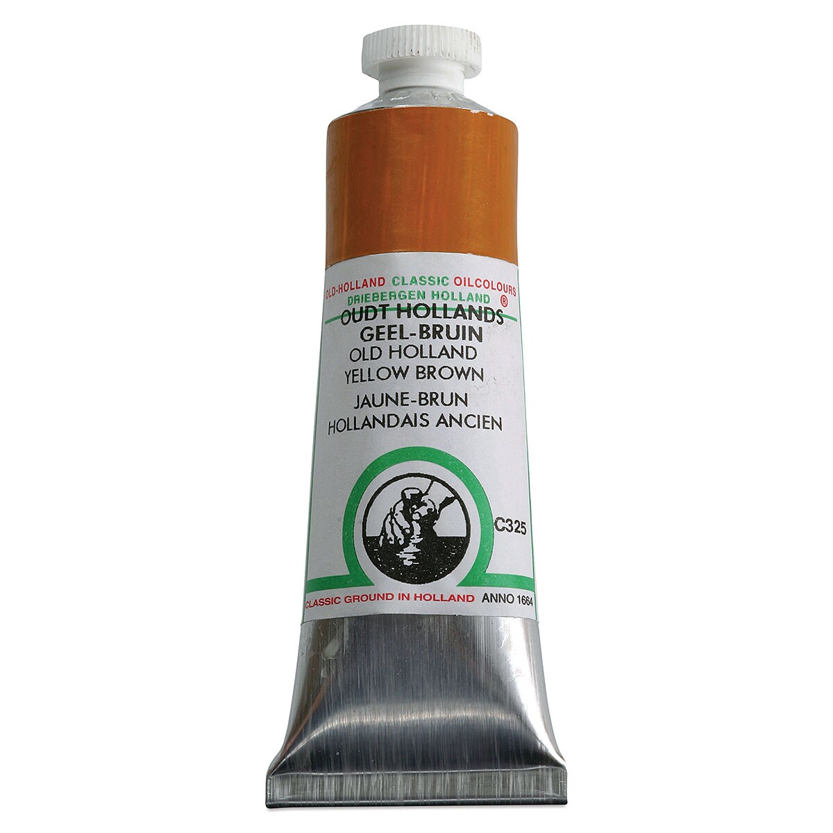 Old Holland Classic Oil Color - Old Holland Yellow Brown, 40 ml tube