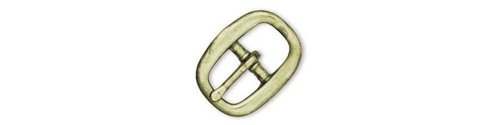 Tandy Leather Halter Buckle 1 (2.5 cm) Solid Brass 1503-02