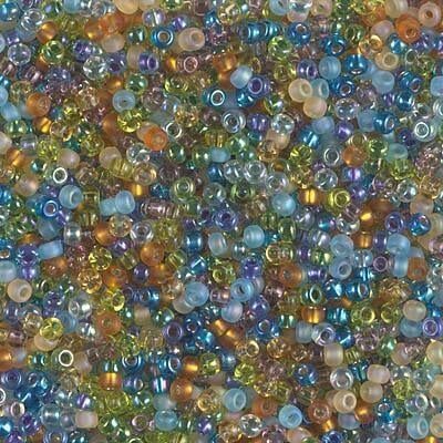 Miyuki 11 Round Seed Bead, 11-MIX-25, Mix - Fields of France, 22 grams