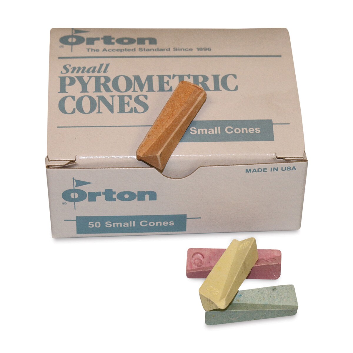 Orton Small Pyrometric Cones, Cone 018 - Box of 50